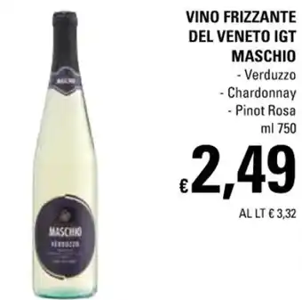Basko Maschio Vino Frizzante Del Veneto IGT ml 750 offerta