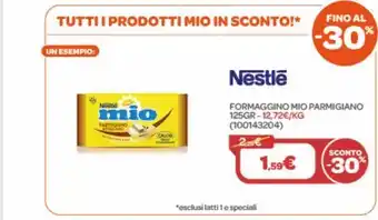 Bimbo Store Formaggino mio parmigiano 125g offerta