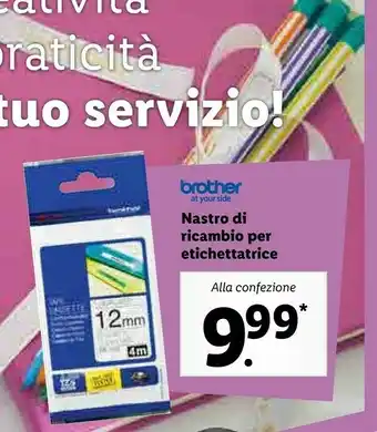 Bother Nastro Ricambio Per Etichettatrice
