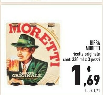 Conad Moretti Birra offerta