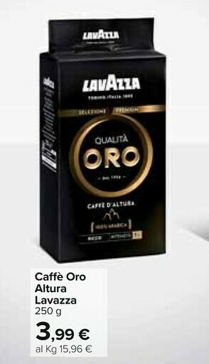 Carrefour Lavazza Caffè offerta