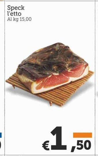 MAX Supermercati Speck l'etto offerta