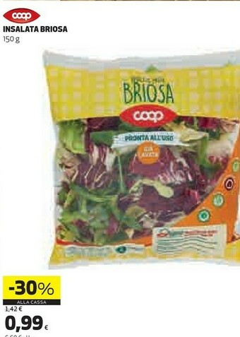 Coop Coop Insalata Briosa offerta