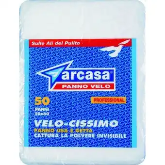La Saponeria Arcasa panni 20 x 60 cm ricariche per base velocissimo 50 pz offerta