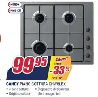 Trony Candy Piano Cottura CHW6LBX offerta