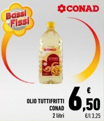Conad Conad Olio Tuttifritti 2 litri offerta