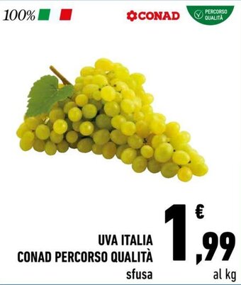 Conad Conad Percorso Qualità Uva Italia sfusa offerta