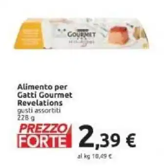 Carrefour Alimento per Gatti Gourmet Revelations gusti assortiti 228 g offerta