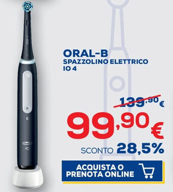 Euronics Oral-B Spazzolino Elettrico IO 4 offerta