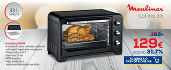 Euronics Moulinex Forno elettrico OX4648 offerta