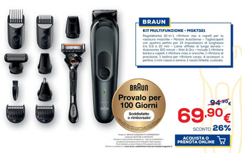 Euronics Braun Kit Multifunzione - MGK7321 offerta