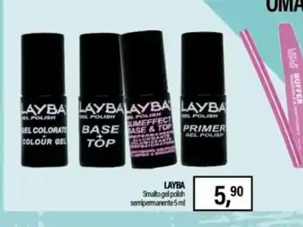 Layba Smalto gel polish semipermanente 5 ml