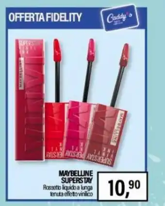 Lillapois Maybelline Superstay Rossetto liquido a lunga tenuta effelto venilico offerta