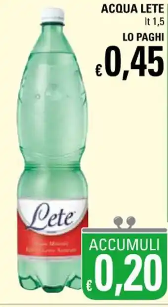 Basko Lete Acqua lt 1,5 offerta
