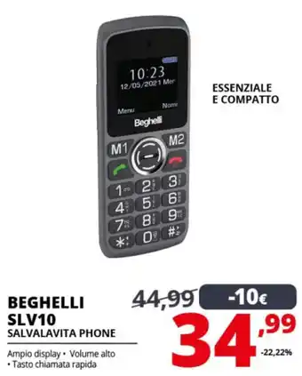 Comet Beghelli SLV10 Salvalavita Phone offerta