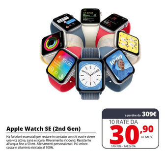 Comet Apple Watch SE (2nd Gen) offerta
