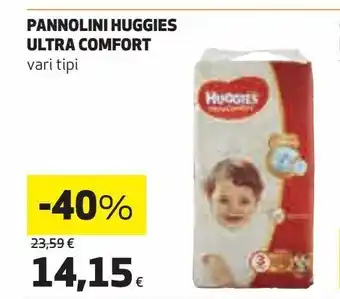 Coop Pannolini huggies ultra comfort offerta
