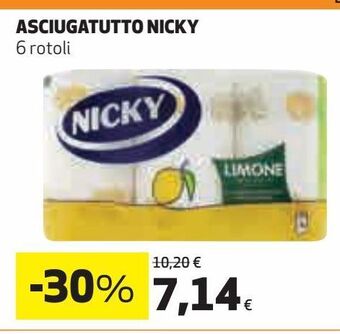 Coop Asciugatutto nicky offerta