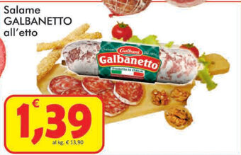 Paghi Poco Galbanetto Salame all'etto offerta