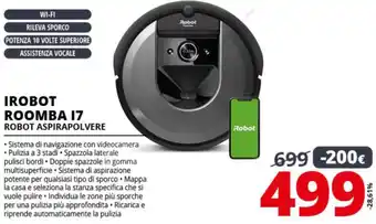 Comet Irobot Roomba I7 Robot Aspirapolvere offerta