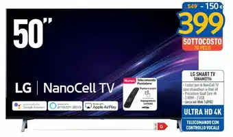 FreeShop LG Smart TV 50NANO796 offerta