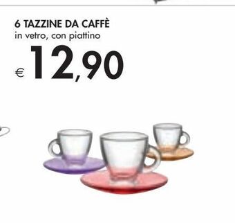 Bennet 6 tazzine da caffè offerta