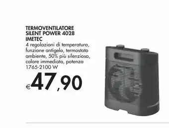 Bennet Termoventilatore imetec silent power 4028 offerta