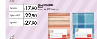 Bennet Completo letto casa - 1 piazza offerta