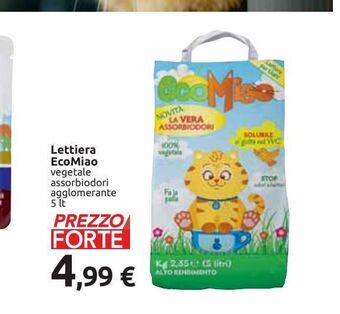 Carrefour Iper Lettiera ecomiao offerta