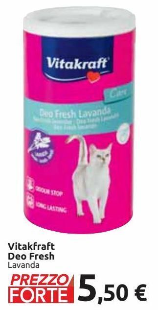 Carrefour Market Vitakraft deo fresh offerta