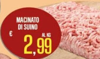 Supermercati EffePiù Macinato di Suino offerta