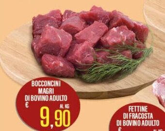 Bocconcini Magri di Bovino Adulto