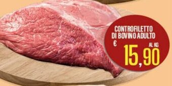 Supermercati EffePiù Controfiletto di Bovino Adulto offerta