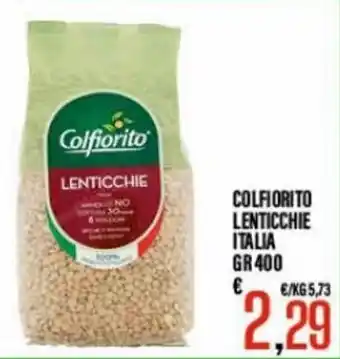 Supermercati EffePiù Colfiorito Lenticchie Italia 400 gr offerta