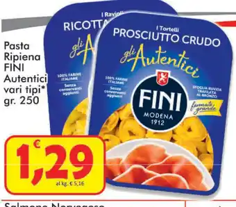 Paghi Poco Fini Pasta Ripiena Auntenci 250gr offerta