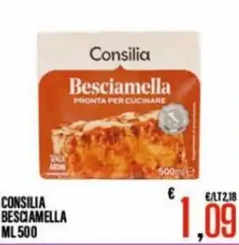Supermercati EffePiù Consilia Besciamella 500 ml offerta