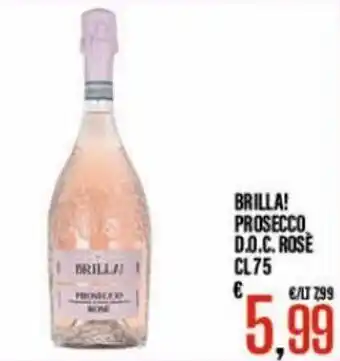 Brilla! Prosecco D.O.C. Rosè 75 cl