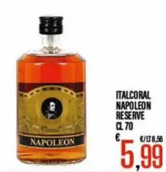 Italcoral Napoleon Reserve 70 cl
