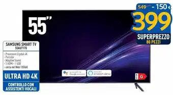 FreeShop Samsung Smart TV 55AU7170 offerta