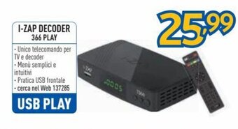 I-Zap Decoder 366 Play