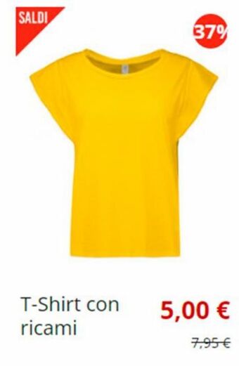 Piazza Italia T-shirt manica corta offerta