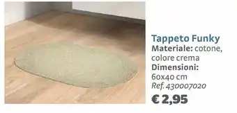 Bricocenter Tappeto funky offerta