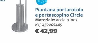 Bricocenter Piantana portarotolo e portascopino circle offerta