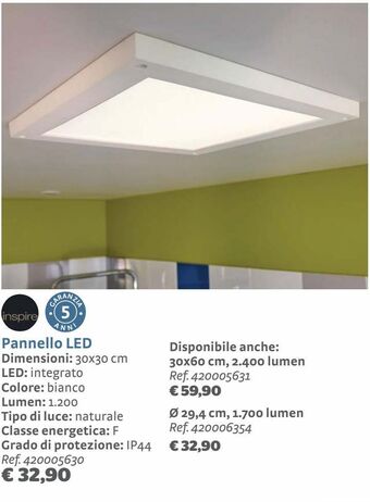 Bricocenter Pannello led offerta