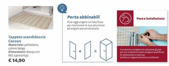 Bricocenter Tappeto scendidoccia coccon offerta