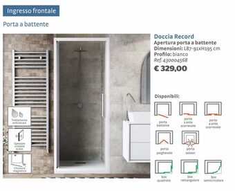 Bricocenter Doccia record offerta