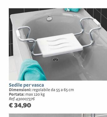 Sedile per vasca