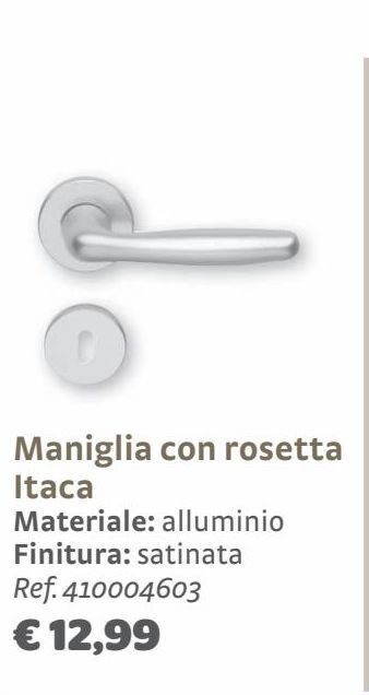 Bricocenter Maniglia con rosetta itaca offerta