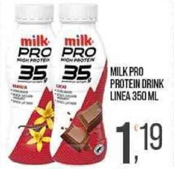 Milk Pro Protein Drink Linea 350 ml