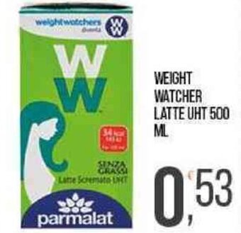 Cash pro Parmalat Weight Watcher Latte UHT 500 ml offerta